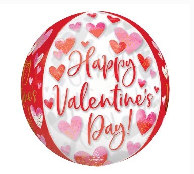 ORBZ Valentine Watercolor Balloon